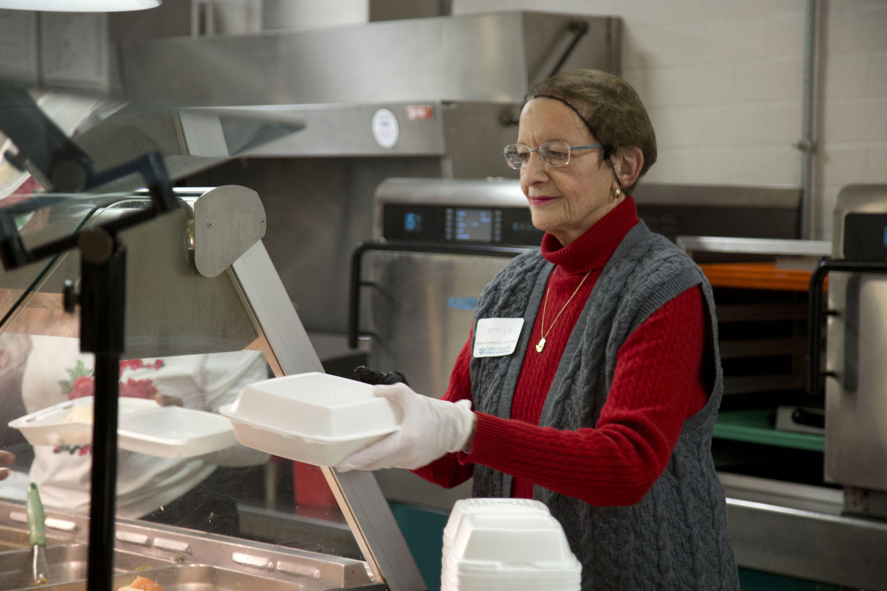 Cone volunteers